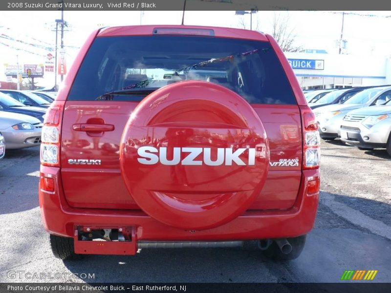 Vivid Red / Black 2008 Suzuki Grand Vitara Luxury