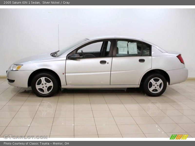 Silver Nickel / Gray 2005 Saturn ION 1 Sedan
