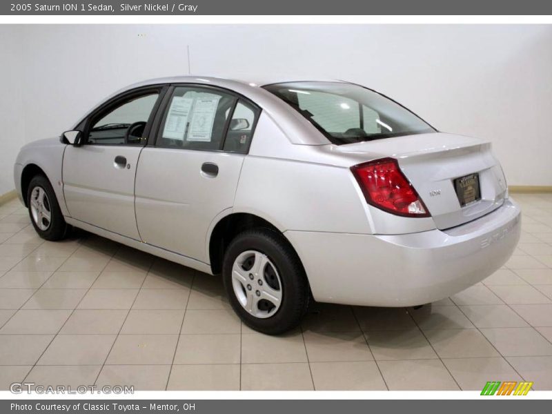 Silver Nickel / Gray 2005 Saturn ION 1 Sedan