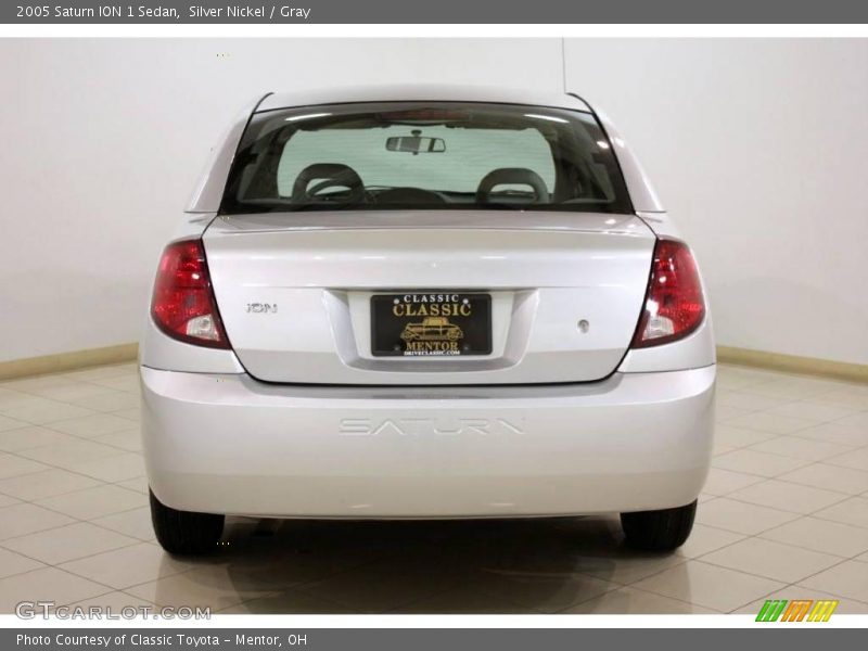 Silver Nickel / Gray 2005 Saturn ION 1 Sedan