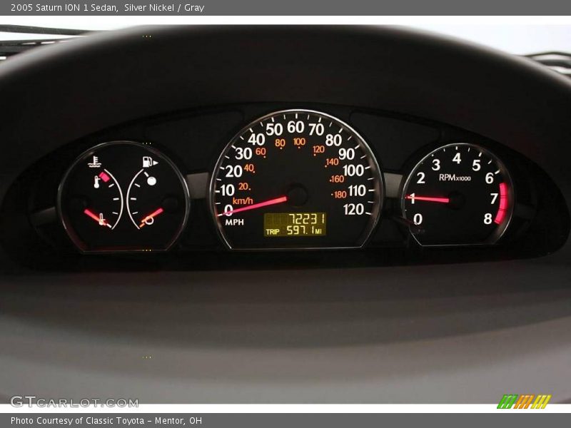Silver Nickel / Gray 2005 Saturn ION 1 Sedan