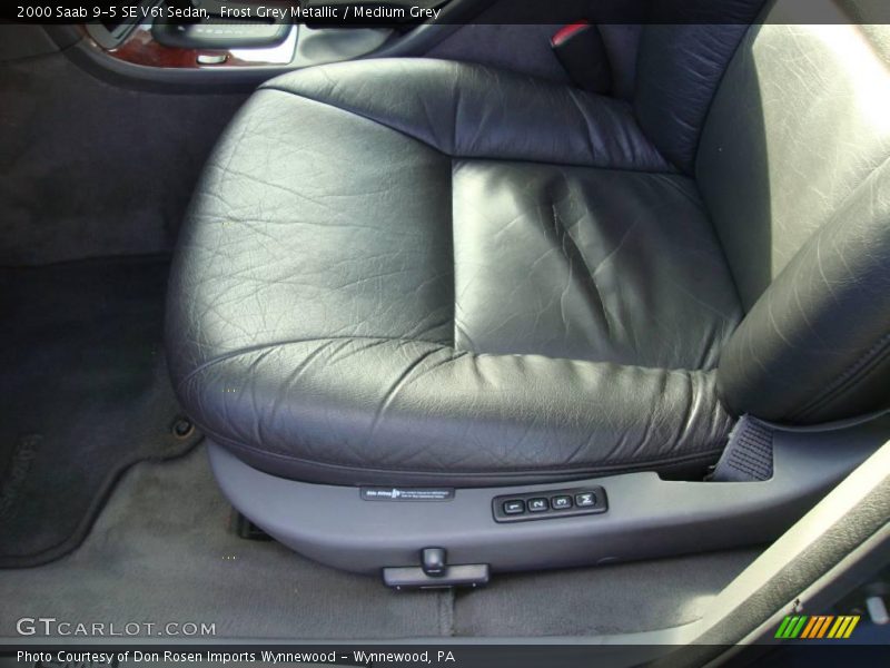 Frost Grey Metallic / Medium Grey 2000 Saab 9-5 SE V6t Sedan