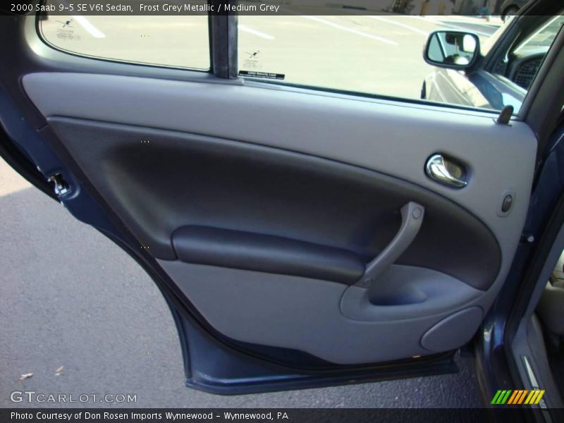 Frost Grey Metallic / Medium Grey 2000 Saab 9-5 SE V6t Sedan