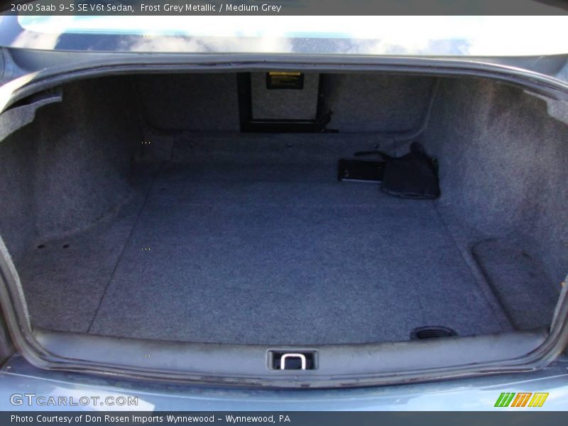 Frost Grey Metallic / Medium Grey 2000 Saab 9-5 SE V6t Sedan