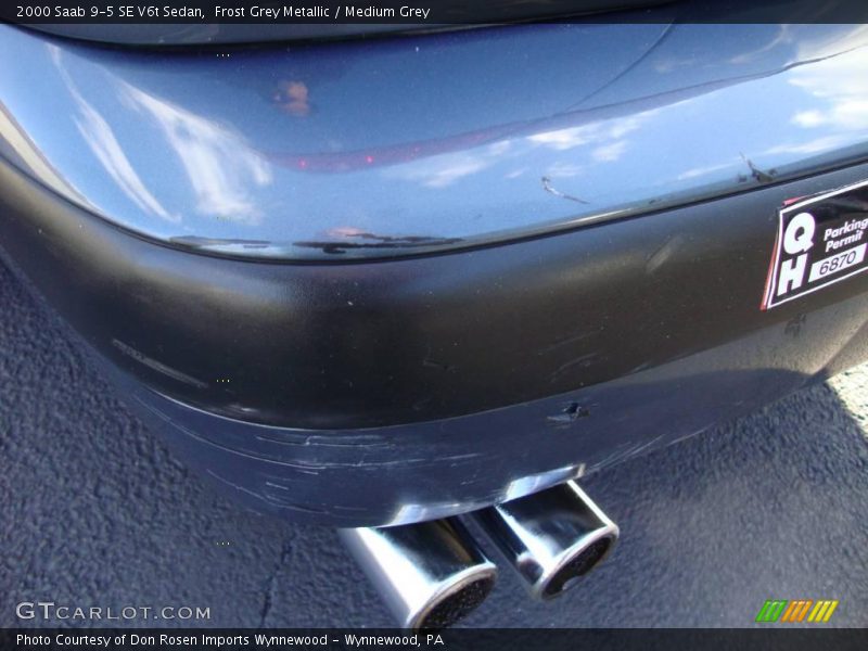 Frost Grey Metallic / Medium Grey 2000 Saab 9-5 SE V6t Sedan