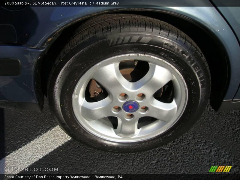 Frost Grey Metallic / Medium Grey 2000 Saab 9-5 SE V6t Sedan