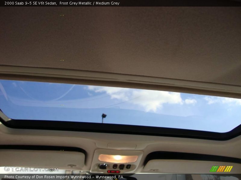 Frost Grey Metallic / Medium Grey 2000 Saab 9-5 SE V6t Sedan