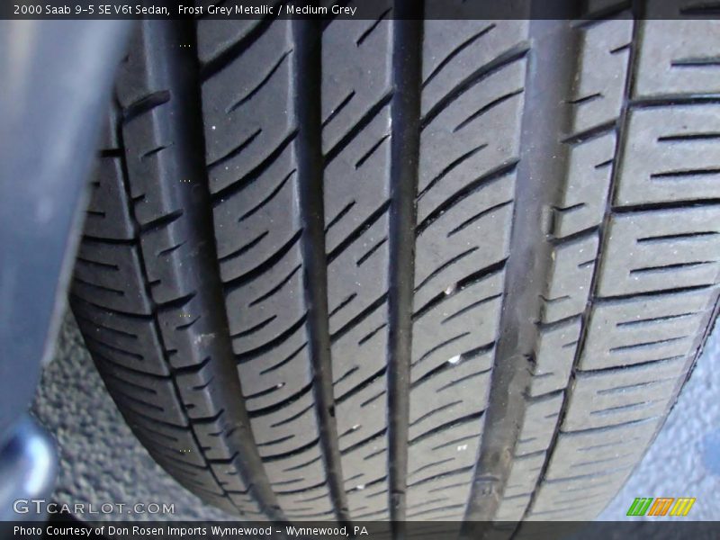 Frost Grey Metallic / Medium Grey 2000 Saab 9-5 SE V6t Sedan