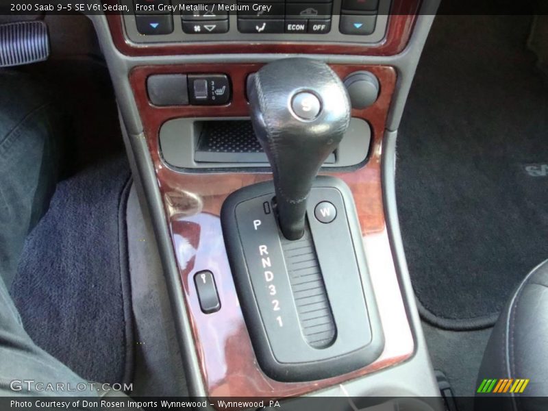 Frost Grey Metallic / Medium Grey 2000 Saab 9-5 SE V6t Sedan