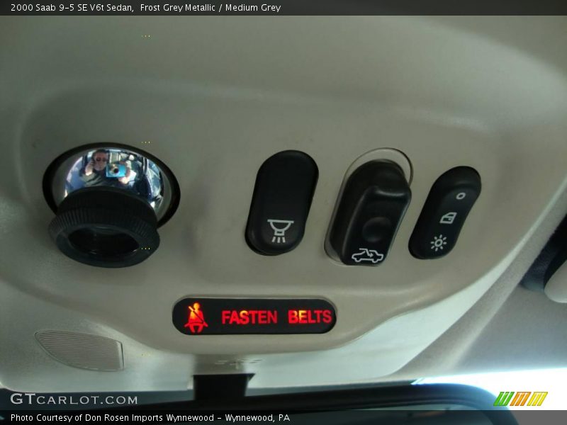 Frost Grey Metallic / Medium Grey 2000 Saab 9-5 SE V6t Sedan