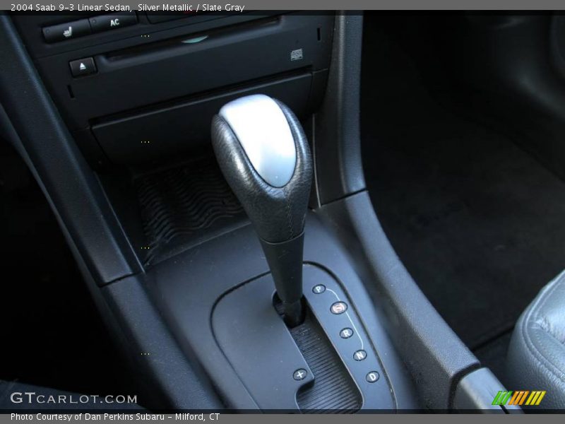 Silver Metallic / Slate Gray 2004 Saab 9-3 Linear Sedan