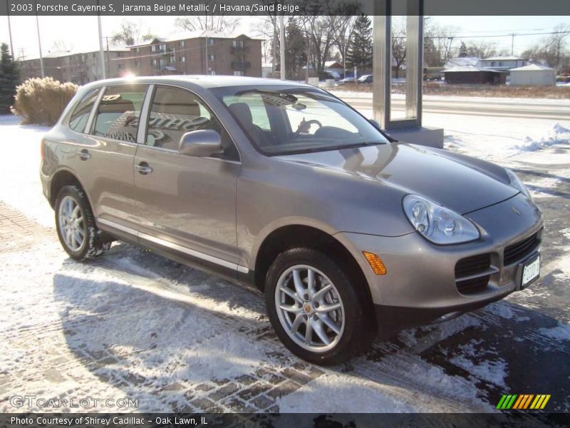 Jarama Beige Metallic / Havana/Sand Beige 2003 Porsche Cayenne S