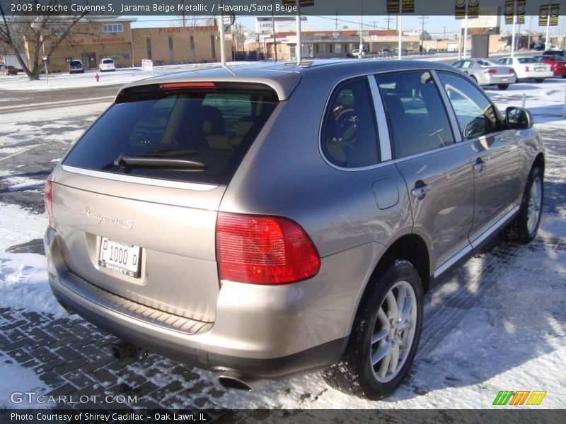Jarama Beige Metallic / Havana/Sand Beige 2003 Porsche Cayenne S