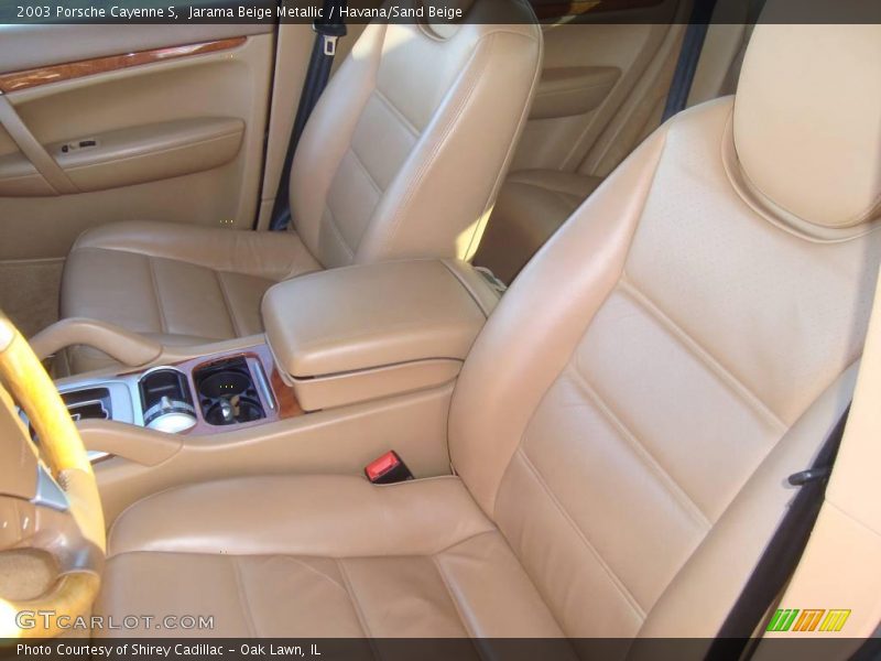 Jarama Beige Metallic / Havana/Sand Beige 2003 Porsche Cayenne S