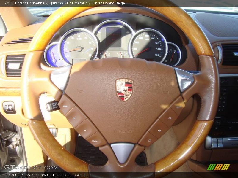 Jarama Beige Metallic / Havana/Sand Beige 2003 Porsche Cayenne S