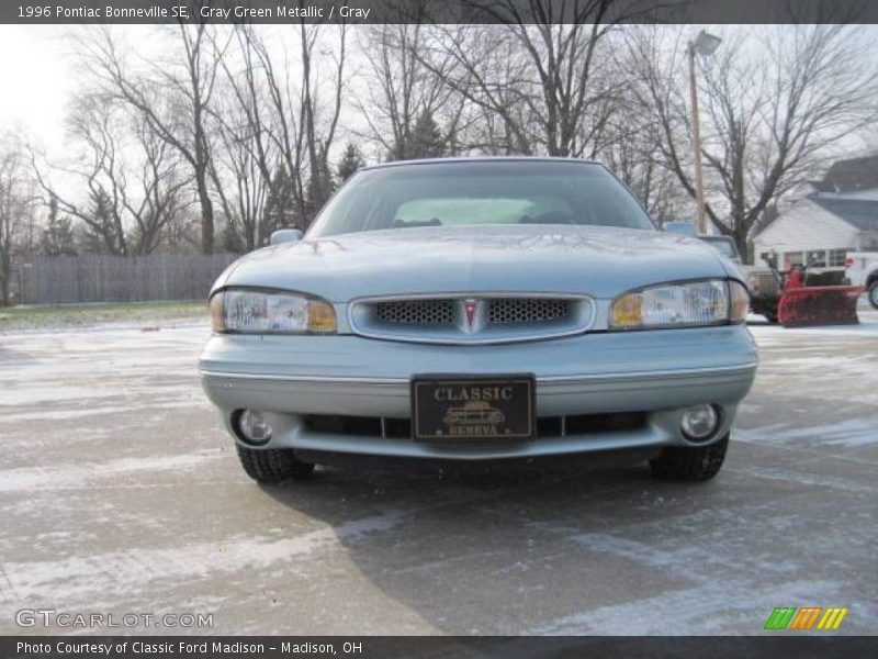 Gray Green Metallic / Gray 1996 Pontiac Bonneville SE