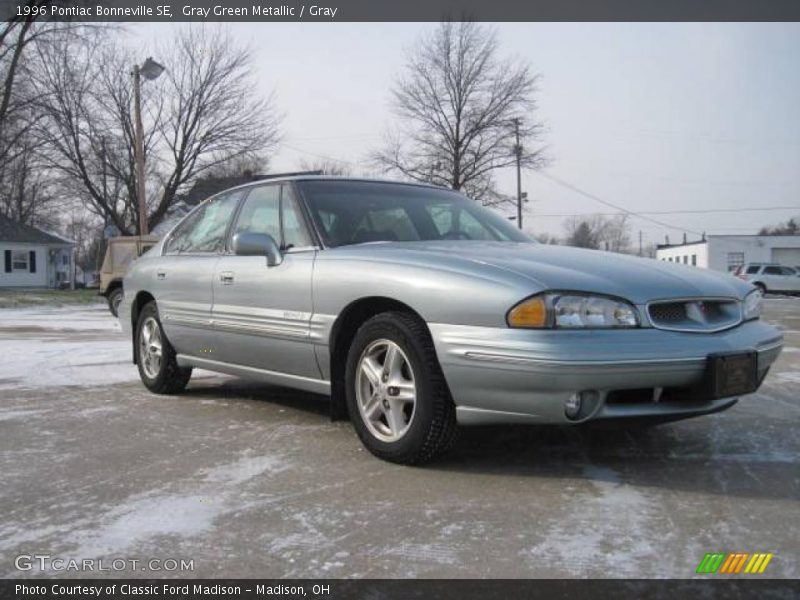 Gray Green Metallic / Gray 1996 Pontiac Bonneville SE
