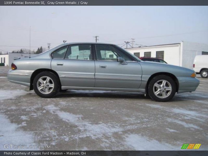 Gray Green Metallic / Gray 1996 Pontiac Bonneville SE