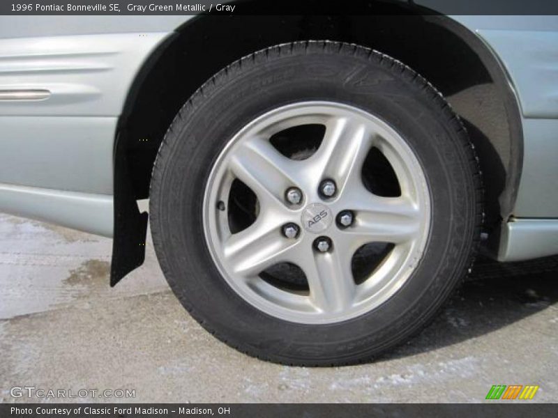 Gray Green Metallic / Gray 1996 Pontiac Bonneville SE