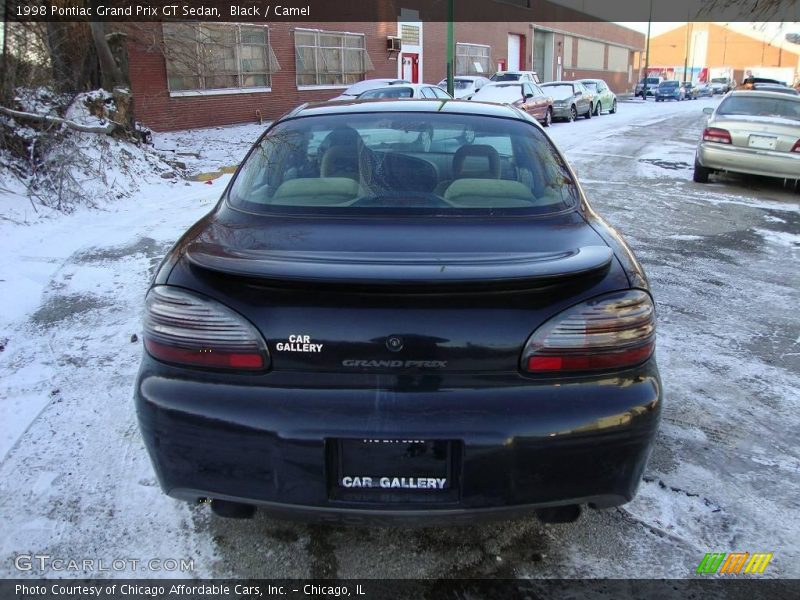 Black / Camel 1998 Pontiac Grand Prix GT Sedan