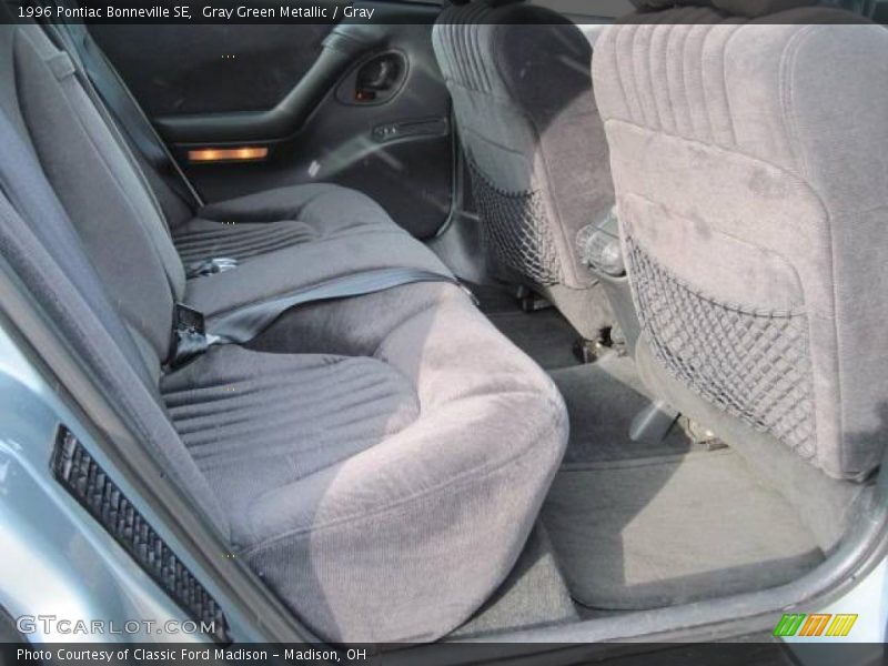Gray Green Metallic / Gray 1996 Pontiac Bonneville SE