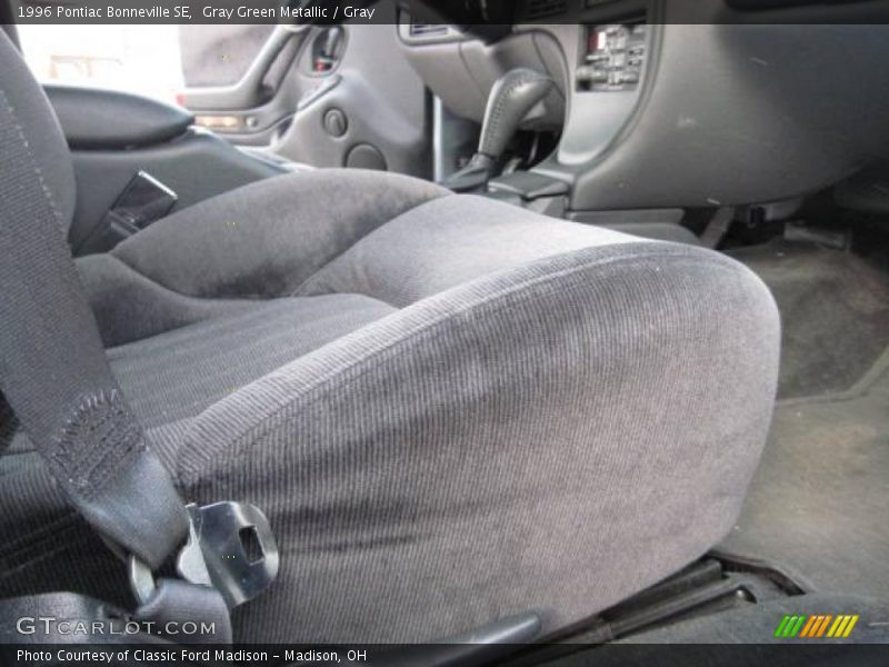 Gray Green Metallic / Gray 1996 Pontiac Bonneville SE
