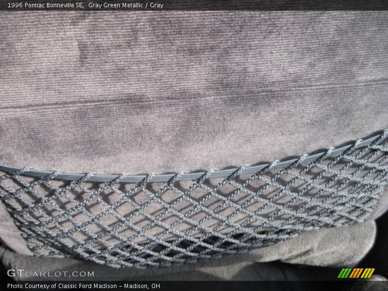 Gray Green Metallic / Gray 1996 Pontiac Bonneville SE