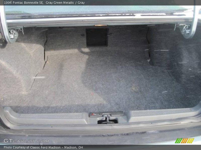 Gray Green Metallic / Gray 1996 Pontiac Bonneville SE