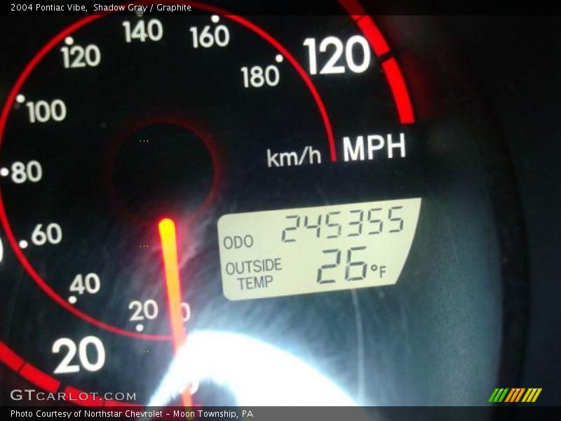 Shadow Gray / Graphite 2004 Pontiac Vibe