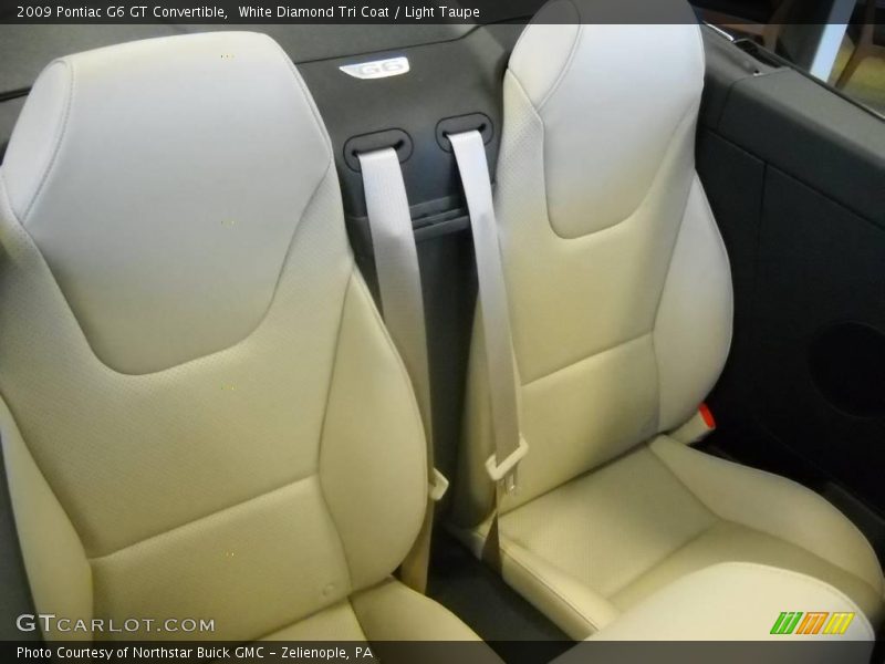 White Diamond Tri Coat / Light Taupe 2009 Pontiac G6 GT Convertible