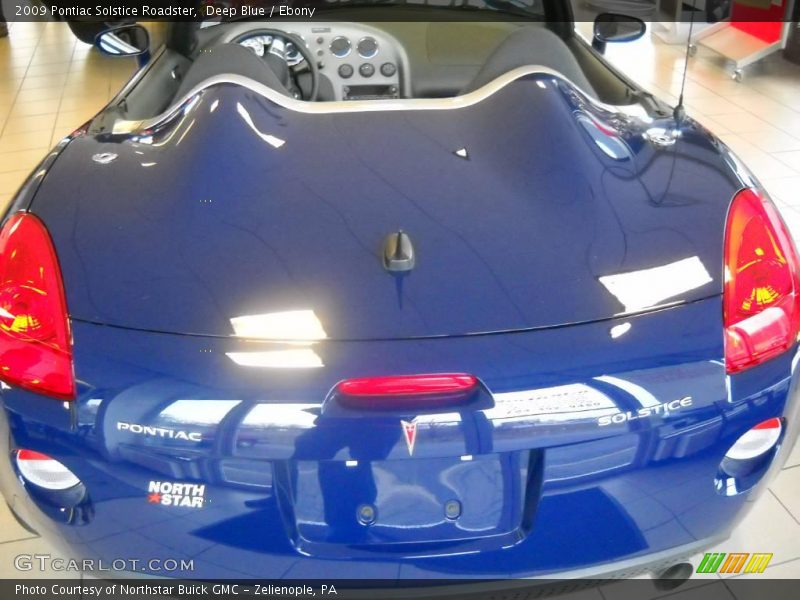Deep Blue / Ebony 2009 Pontiac Solstice Roadster