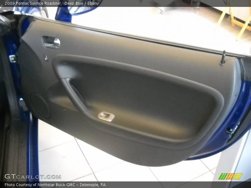 Deep Blue / Ebony 2009 Pontiac Solstice Roadster