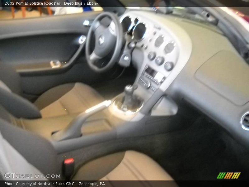 Deep Blue / Ebony 2009 Pontiac Solstice Roadster