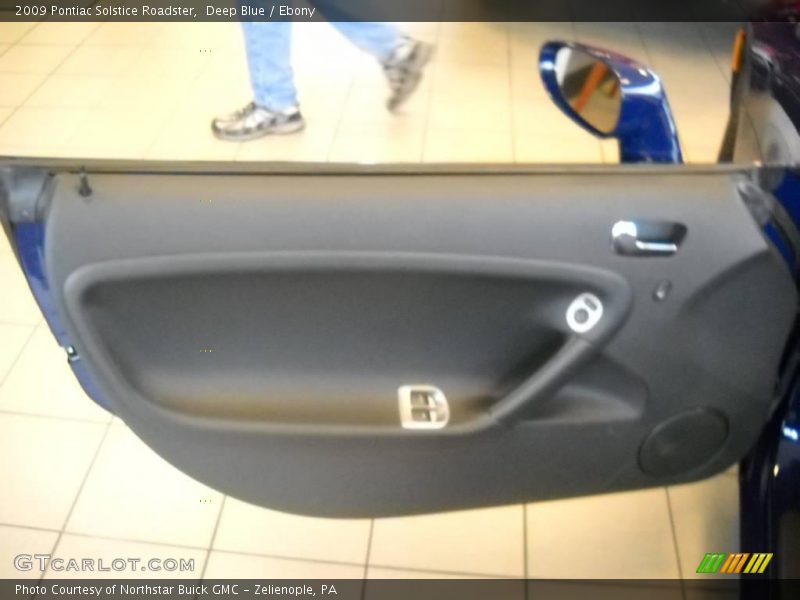 Deep Blue / Ebony 2009 Pontiac Solstice Roadster