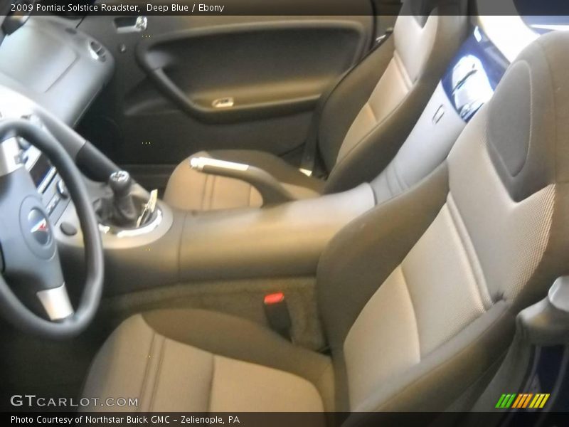 Deep Blue / Ebony 2009 Pontiac Solstice Roadster
