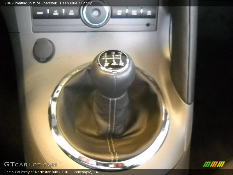 Deep Blue / Ebony 2009 Pontiac Solstice Roadster