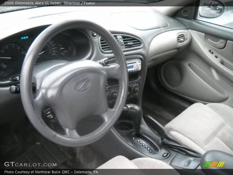 Silvermist / Pewter 2000 Oldsmobile Alero GL Sedan