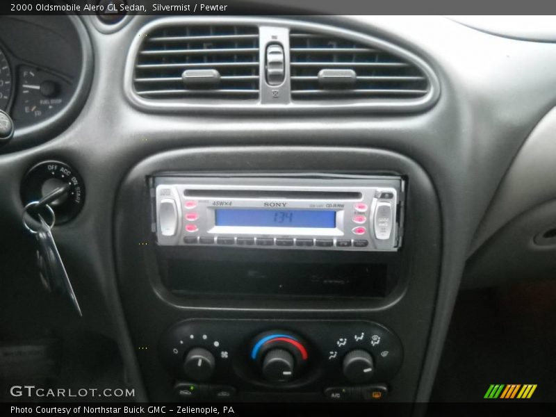Silvermist / Pewter 2000 Oldsmobile Alero GL Sedan