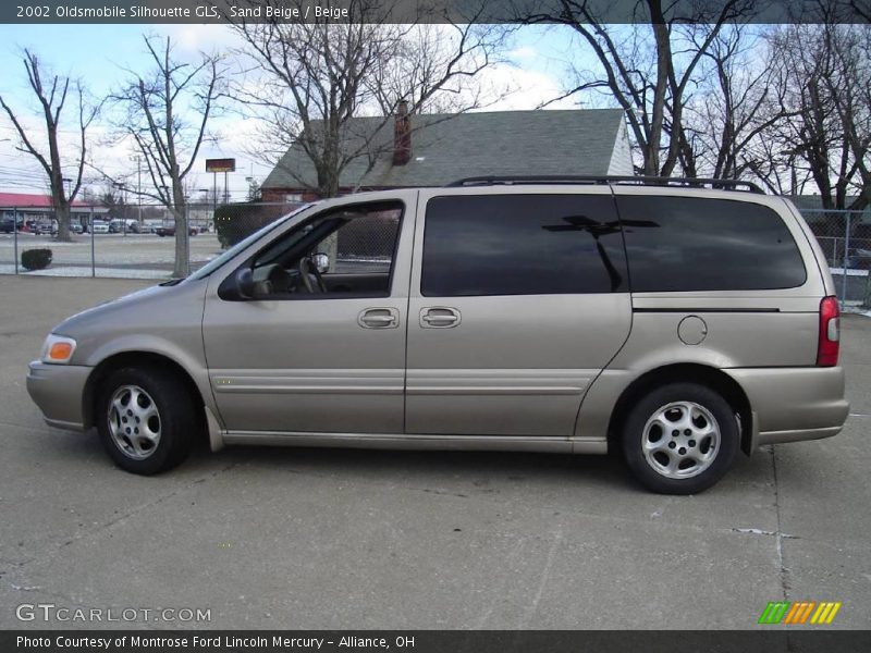 Sand Beige / Beige 2002 Oldsmobile Silhouette GLS