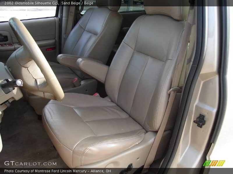 Sand Beige / Beige 2002 Oldsmobile Silhouette GLS