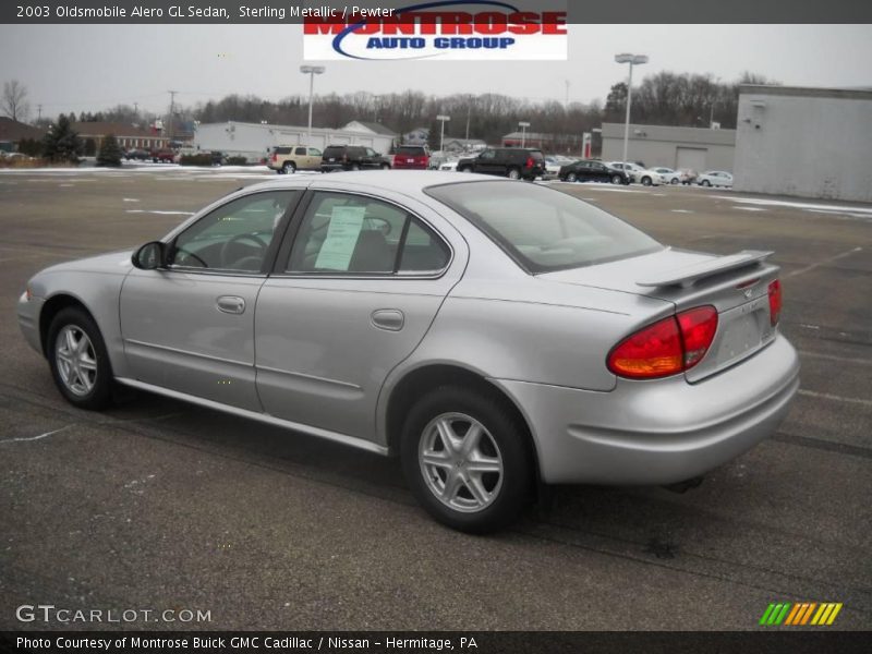 Sterling Metallic / Pewter 2003 Oldsmobile Alero GL Sedan