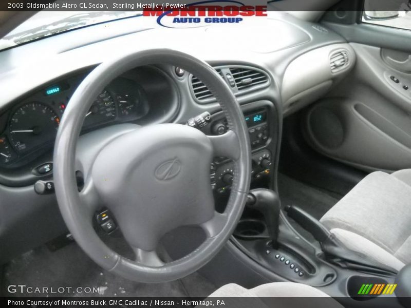 Sterling Metallic / Pewter 2003 Oldsmobile Alero GL Sedan
