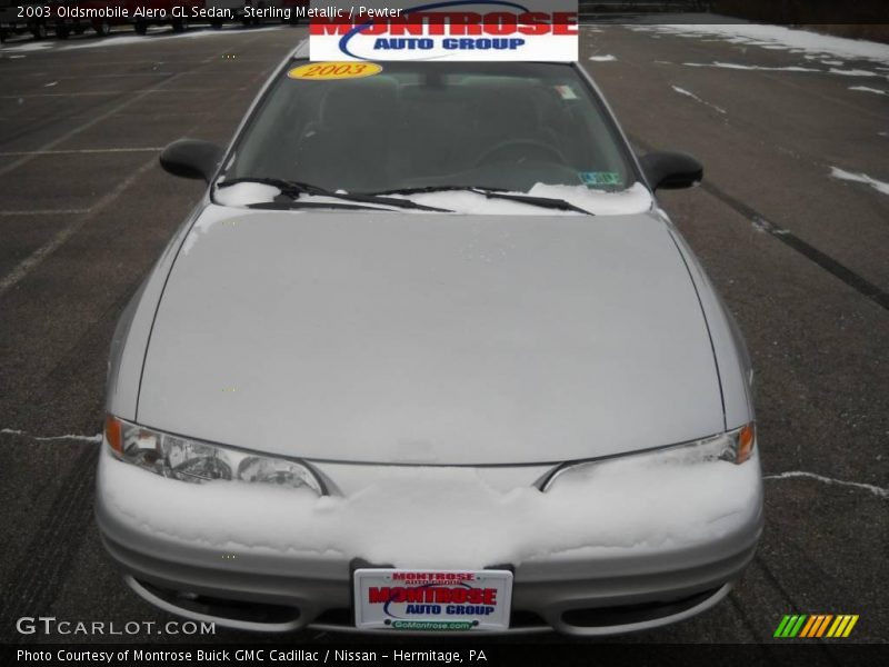 Sterling Metallic / Pewter 2003 Oldsmobile Alero GL Sedan