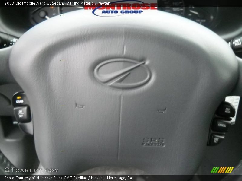 Sterling Metallic / Pewter 2003 Oldsmobile Alero GL Sedan