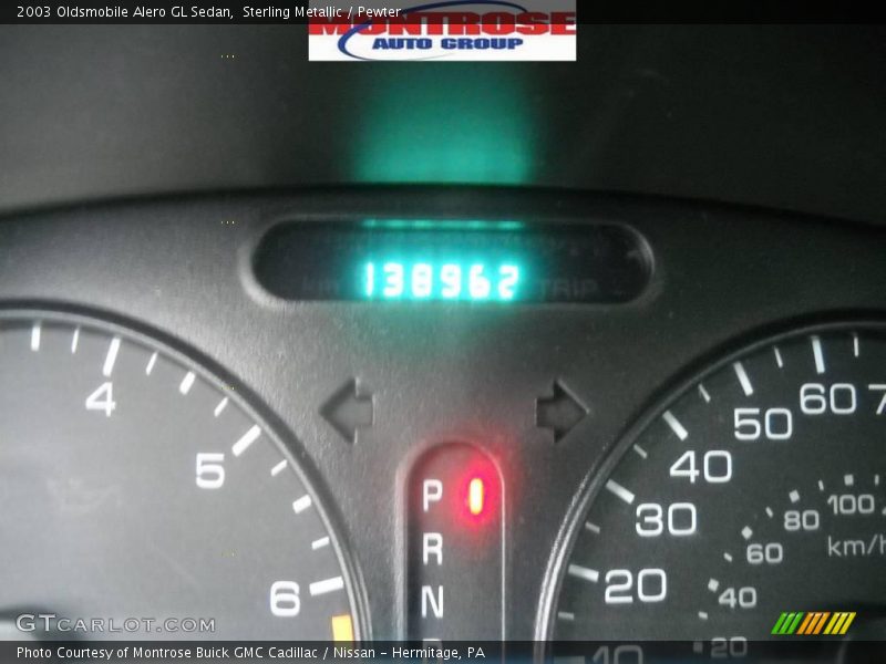 Sterling Metallic / Pewter 2003 Oldsmobile Alero GL Sedan