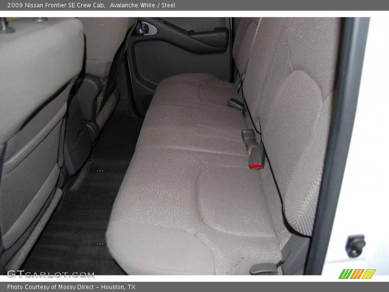 Avalanche White / Steel 2009 Nissan Frontier SE Crew Cab