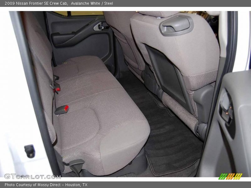 Avalanche White / Steel 2009 Nissan Frontier SE Crew Cab