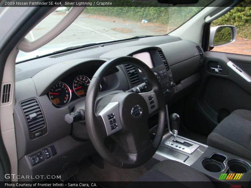 Silver Lightning / Graphite 2009 Nissan Pathfinder SE 4x4