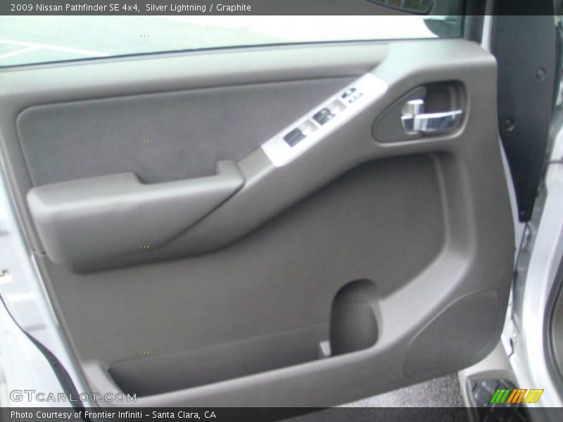 Silver Lightning / Graphite 2009 Nissan Pathfinder SE 4x4