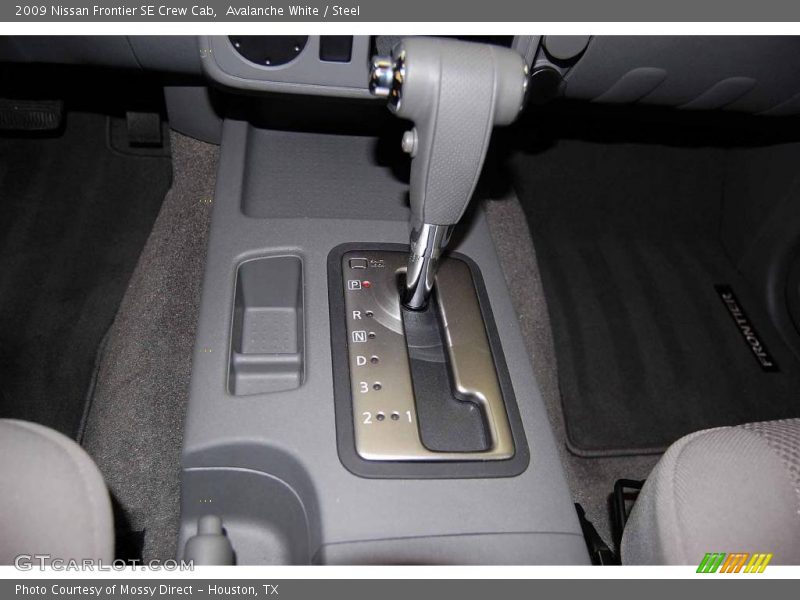 Avalanche White / Steel 2009 Nissan Frontier SE Crew Cab